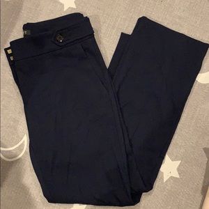 Loft size 0 navy trousers